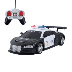 1:18四通遙控警車